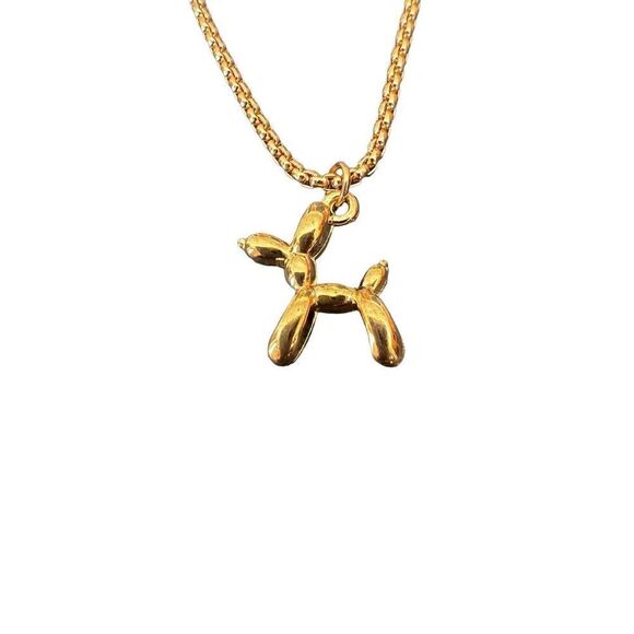 Fashion Jewelry Elegant Trendy Exquisite Cute Cartoon Balloon Puppy Pendant Neck - Picture 1 of 6